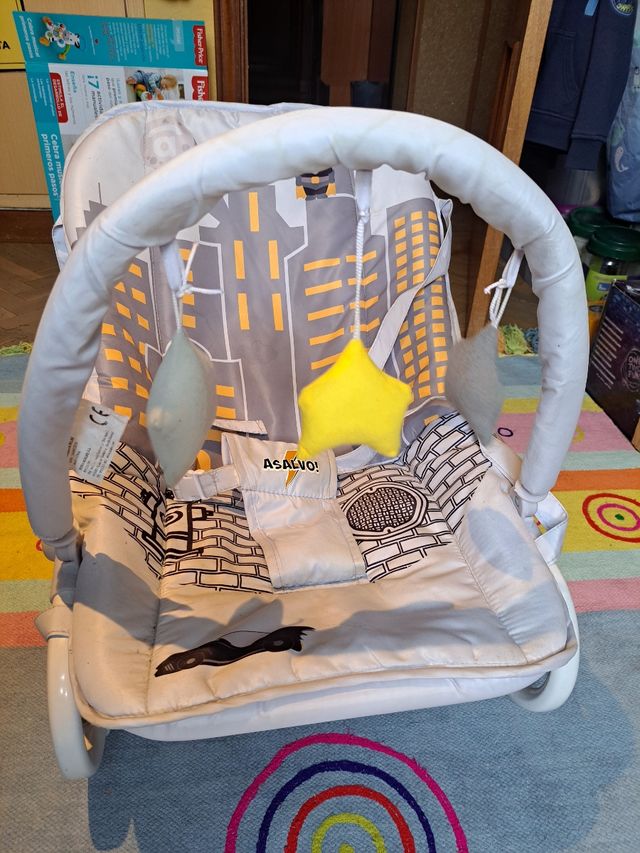 Hamaca relax bebé de batman