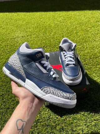 georgetown jordan 3 on feet