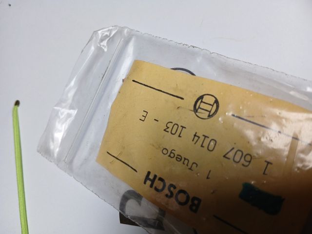 Escobillas carbón Bosch