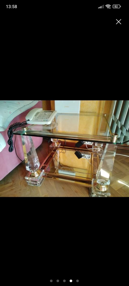 Mesa de centro y rincón.