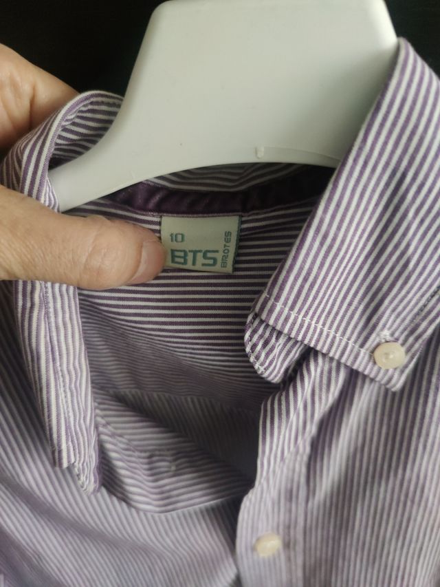 Lote 4 camisas talla 10-12