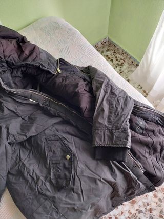 Parka negra