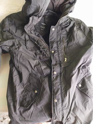 Parka negra