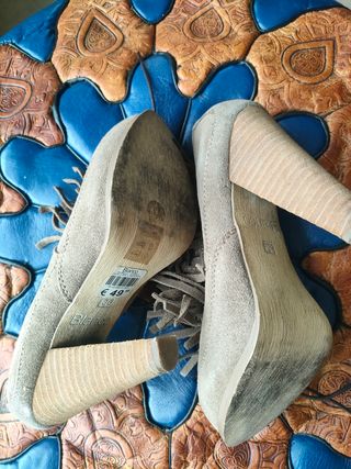 Zapatos de ante mujer