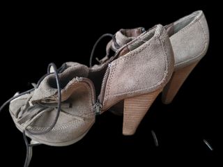 Zapatos de ante mujer