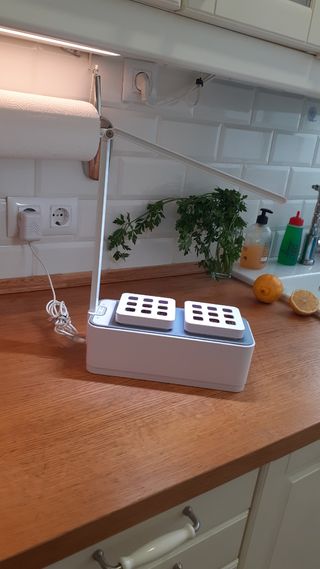 Lámpara hidropónica germinadora semillas