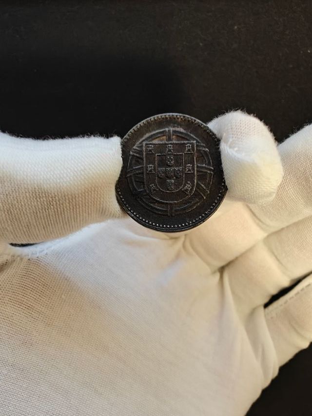 2 Centavos 1918 Hierro Portugal km 567