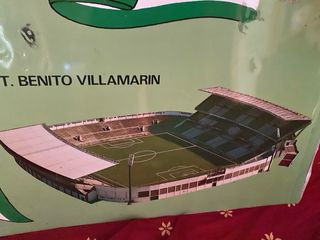 CHAPA BENITO VILLAMARIN REAL BETIS FUTBOL 1970