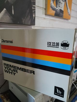 Nuevo precintado Casco Jarama Retro + bolsa transp