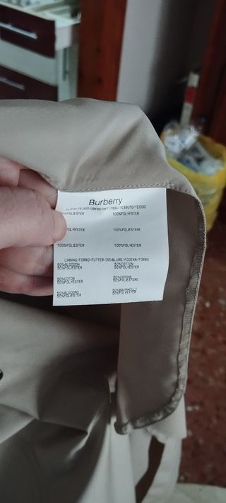 Gabardina Bur Berry London