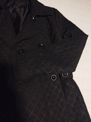 Chaquetón negro Zara.. OTOÑO