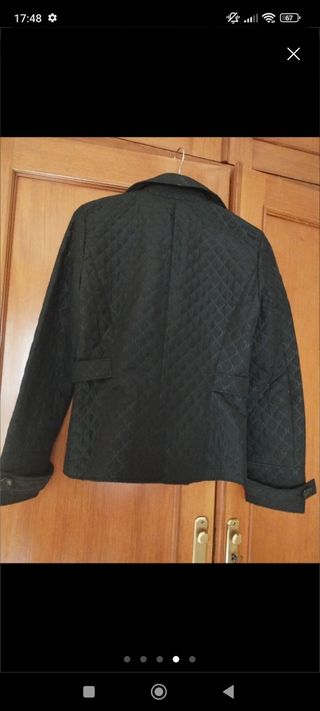 Chaquetón negro Zara.. OTOÑO