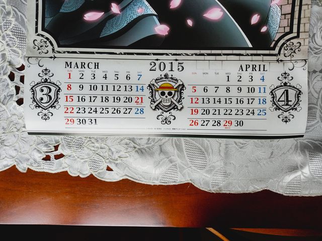 CALENDARIO ONE PIECE (2026)