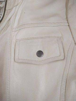 Abrigo de piel Stradivarius