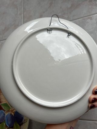 Piatto collezionisti porcellana