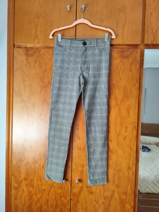Legging cuadros Zara