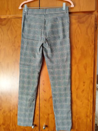 Legging cuadros Zara