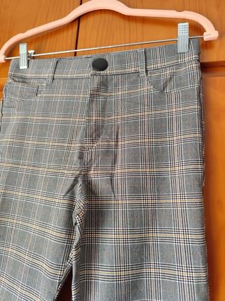 Legging cuadros Zara