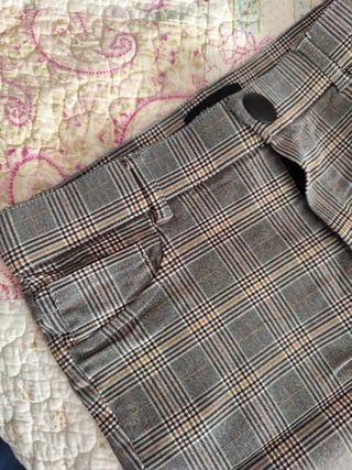 Legging cuadros Zara