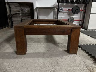 Mesa baja de madera 
