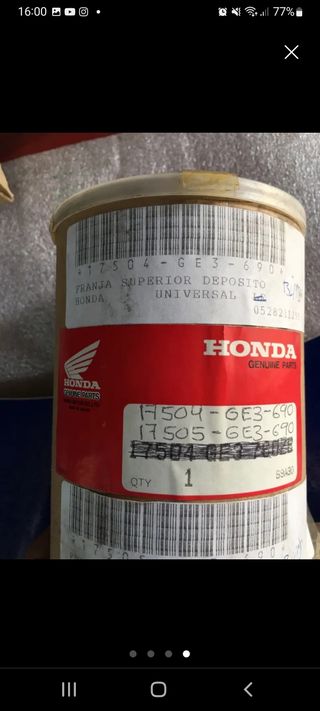 Honda NSR Franja Depósito 