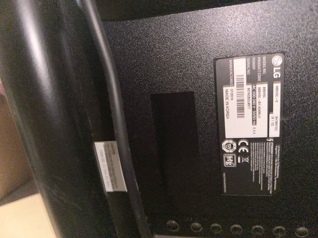 PANTALLA GRAN FORMATO LG 86BH5F PANTALLA DE SEÑALI