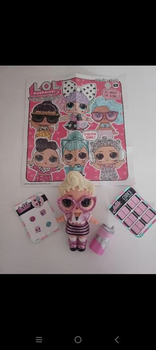 Bambolina LOL surprise pink baby