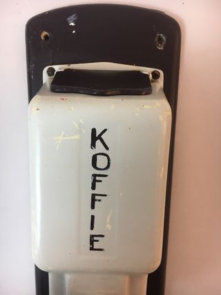 Antiguo molinillo cafe