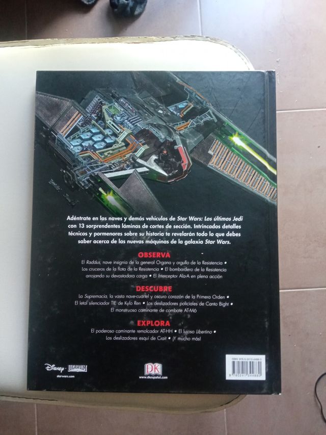 Libro de ilustración star wars