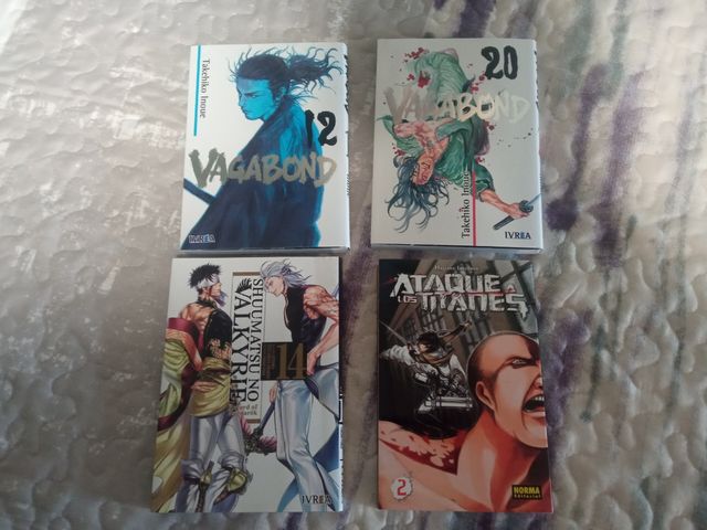 Lote 4 Mangas