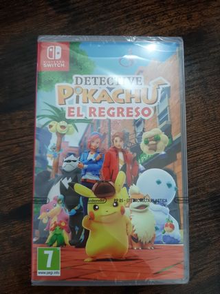 Nintendo switch detective pikachu el regreso