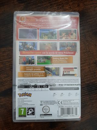 Nintendo switch detective pikachu el regreso