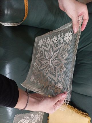 applicazione filet per cuscino