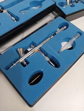Set de 7 aerógrafos neumáticos profesionales