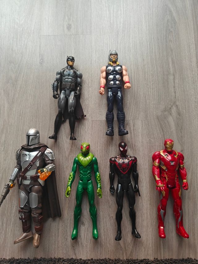 Pack 7 Superhéroes 30 CMS