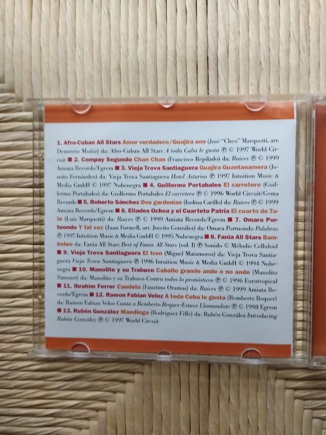 CD Compay Segundo e artisti cubani