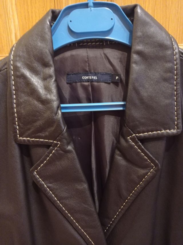 Americana piel auténtica 