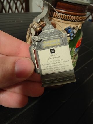 Boccale di birra della king
