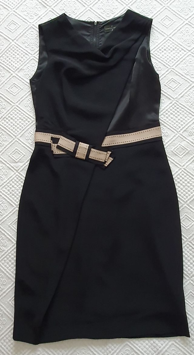 Vestido negro Roberto Verino