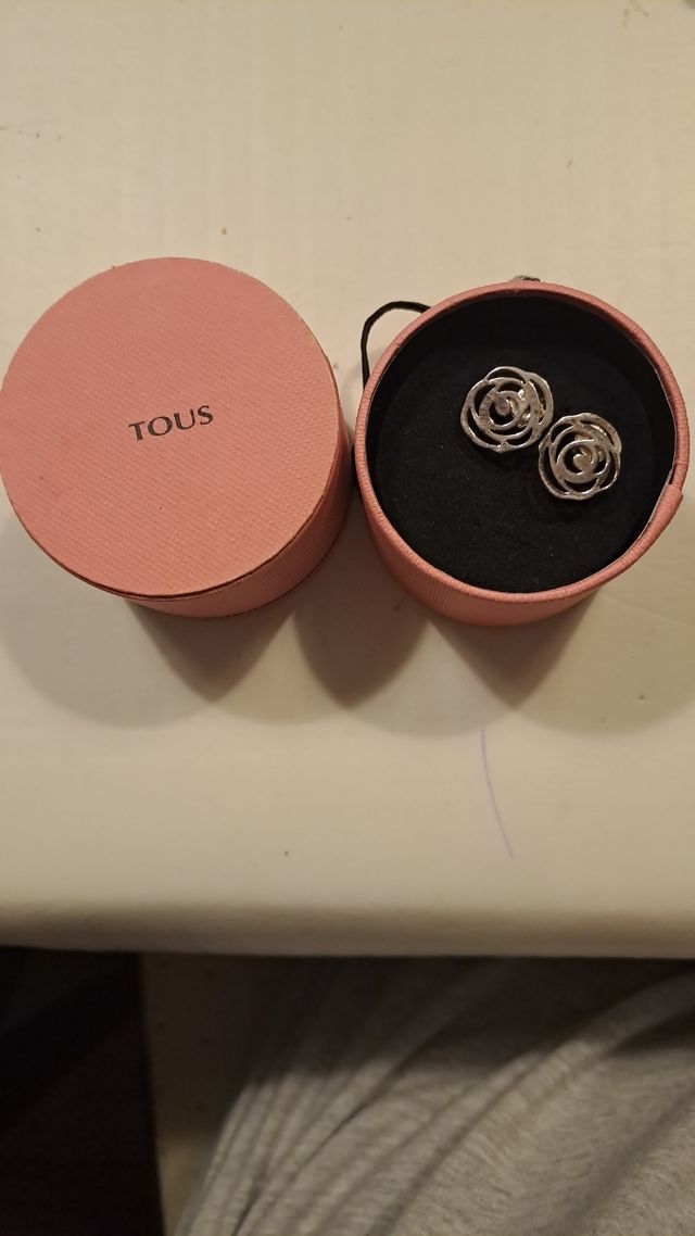 Pendientes TOUS Plata de ley