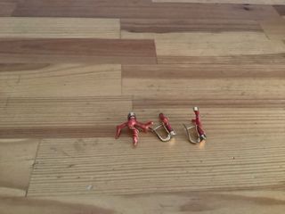 Conjto. colgante y pendientes coral rojo y oro 18k