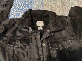 Chaqueta vaquera con borrego