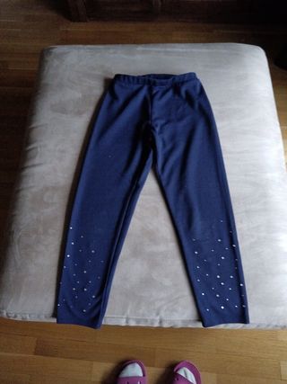3 Leggings bimba 7/8 anni
