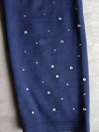 3 Leggings bimba 7/8 anni