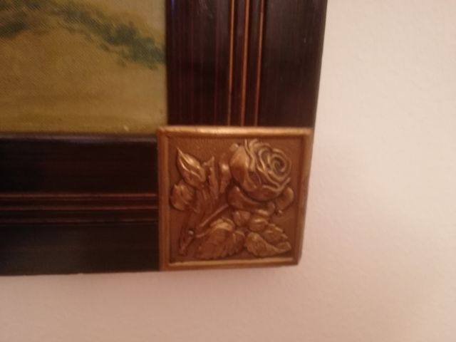 Quadro Natività antichissimo dipinto su tela