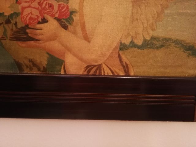 Quadro Natività antichissimo dipinto su tela