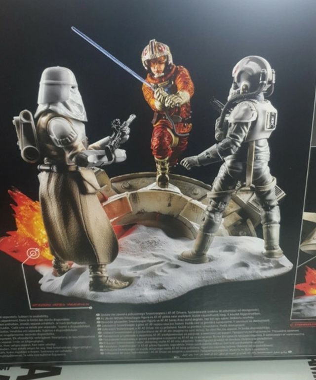 star wars diorama el imperio contyraataca