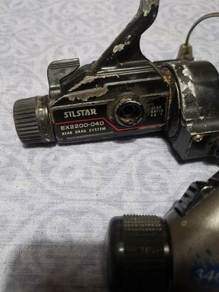 Lotto 7 Mulinelli da pesca Daiwa Silstar Dam Guber