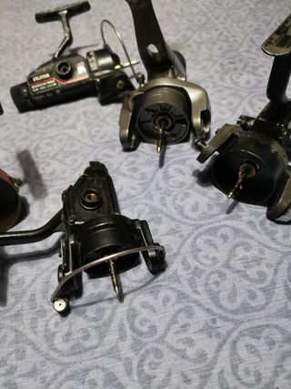 Lotto 7 Mulinelli da pesca Daiwa Silstar Dam Guber