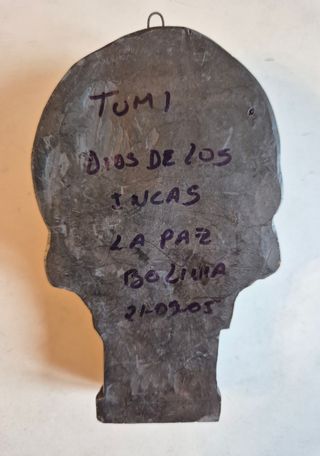 Cerámica de Tumi dios inca peruano